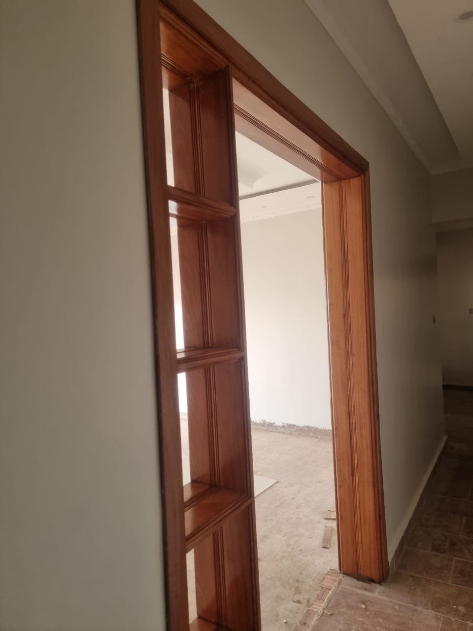 Mahogany Double Door